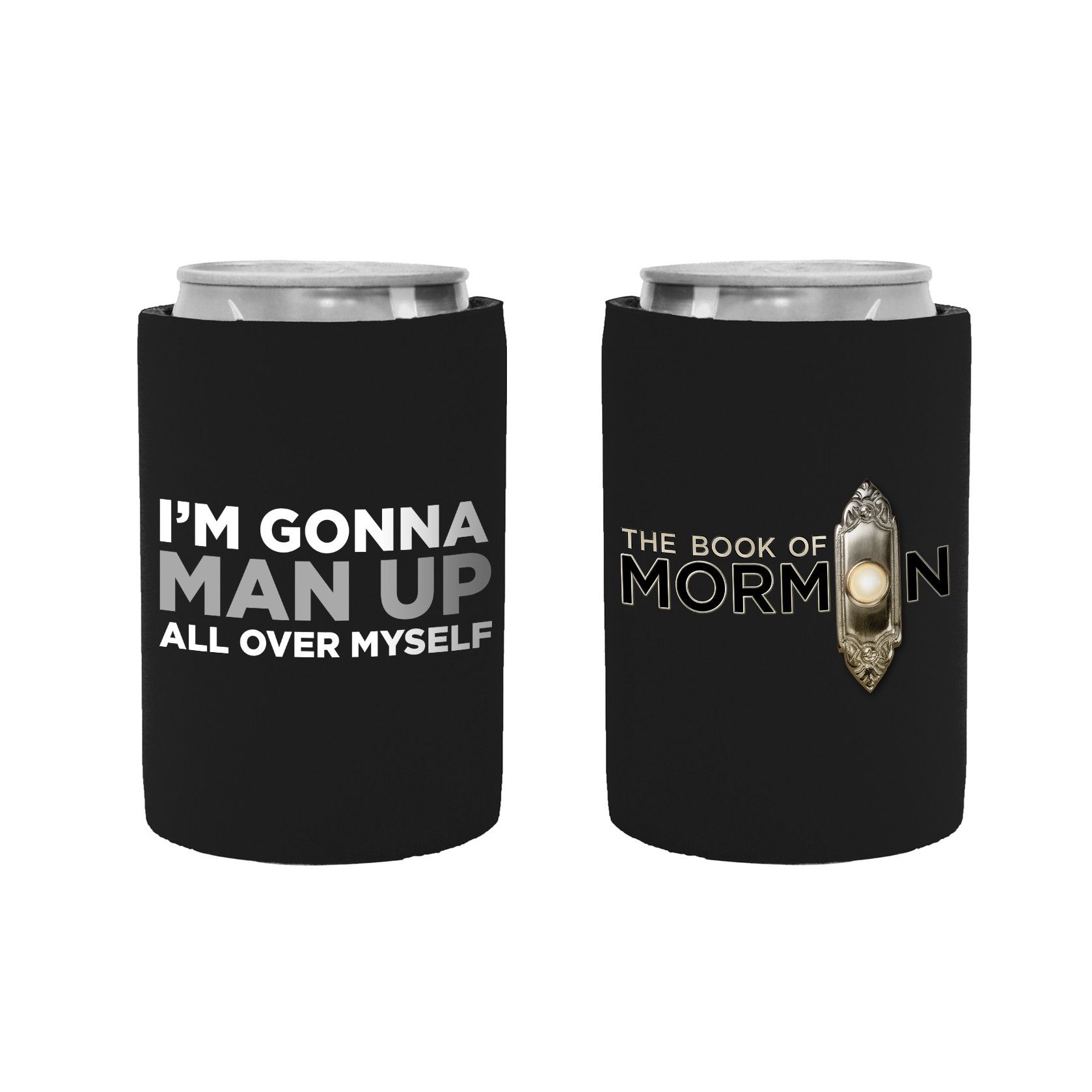 Book of Mormon - Man Up Stubby Cooler