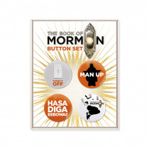 Book of Mormon - Button Card Set
